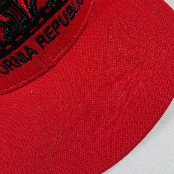 Pit Bull Quick Dry California Republic Red Hat Size S - Picture 8 of 8